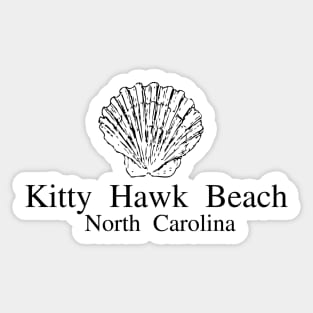 Kitty Hawk Beach, NC Sticker